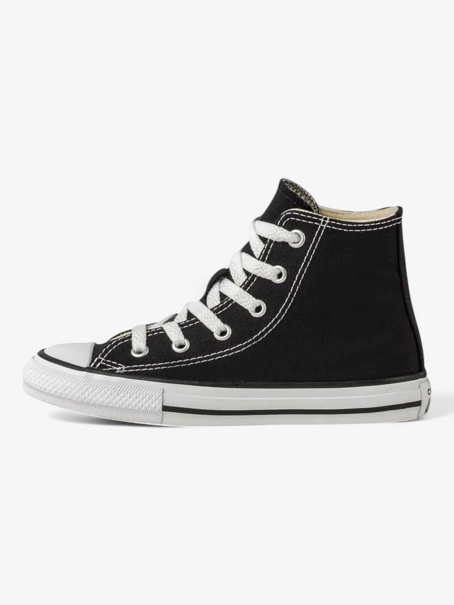 Converse Chuck Taylor All Star High Top Sneakers for Kids - Black | Classic Unisex Basketball Shoes for Boys & Girls | Perfect for School, Sports & Casual Wear