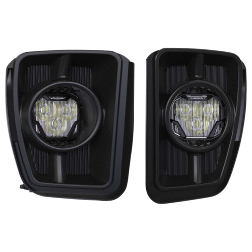 4B FOG BRACKETS TYPE RAM VERTICAL - Heavy Duty Off-Road Light Mounting Brackets for Jeep Wrangler & Truck Accessories - Perfect for Off-Roading, Overlanding & Adventure Vehicles