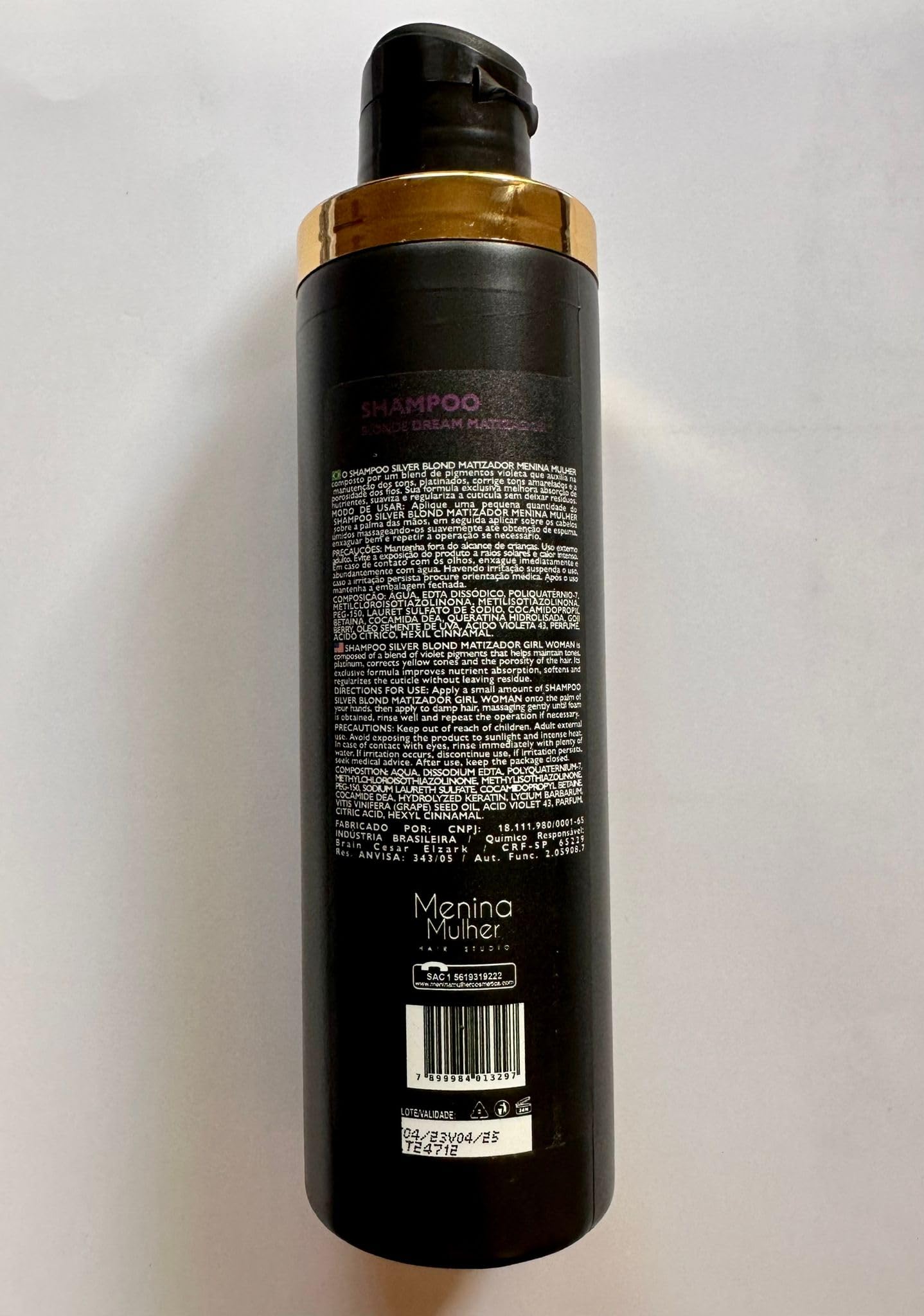 Silver Blonde Toning Shampoo for Blonde & Gray Hair - Neutralizes Brassiness & Enhances Shine | Perfect for Color-Treated Hair & Salon-Quality Results at Home
