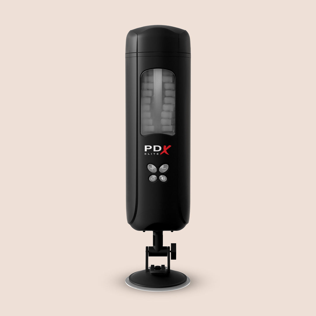 PDX Elite Ultimate Milker - Realistic Talking & Moaning Male Masturbator for Enhanced Pleasure | Perfect for Solo Play & Couples Fun