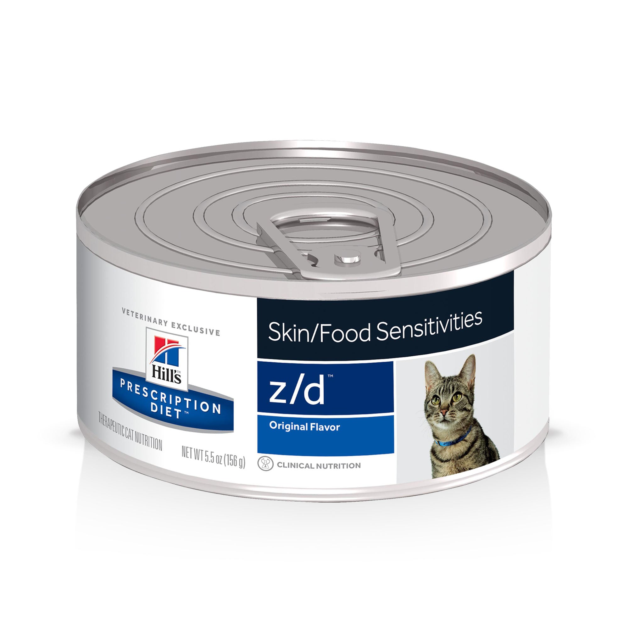 Hill's Science Diet Feline Z/D Cat Food - 5.5oz Cans (24-Pack) - Hypoallergenic Wet Food for Cats with Skin & Food Sensitivities - Perfect for Sensitive Stomach & Allergy Relief
