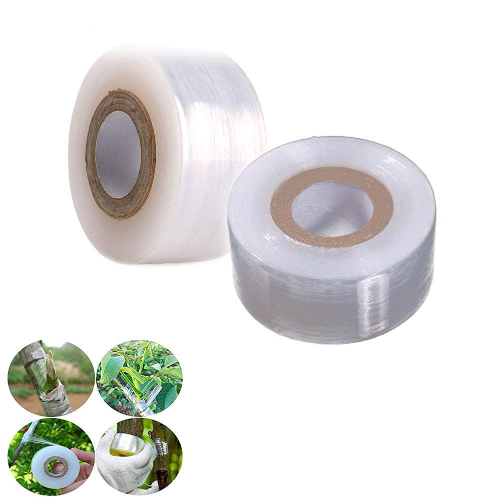 YAOBAO Stretchable Grafting Tape for Fruit Trees - 30 Rolls, Plant Repair Tape, Florist Film for Budding & Grafting - Ideal for Gardening, Orchard Care & Plant Propagation