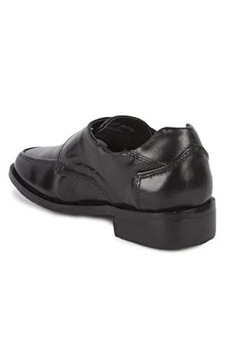 **LIBERTYZENO Boys Genuine Leather School Uniform Shoes - Comfortable & Durable Dress Shoes for Formal Occasions, School Events & Daily Wear**