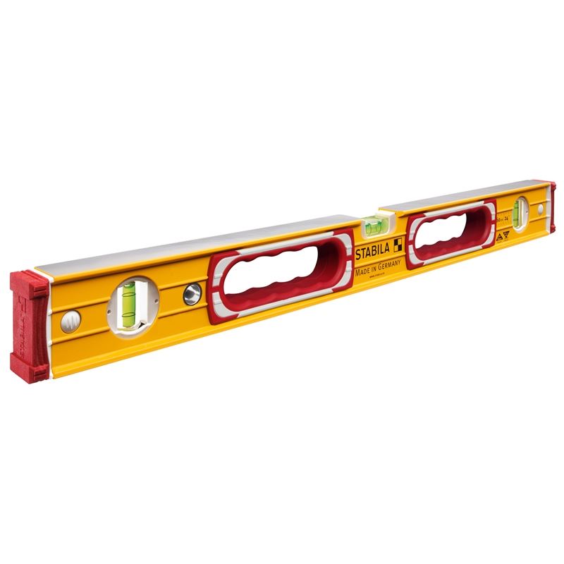 32 Inch Type 196 Aluminum Alloy 2-Bubble Spirit Level Tool - Perfect for Construction, Carpentry, and DIY Home Improvement Projects
