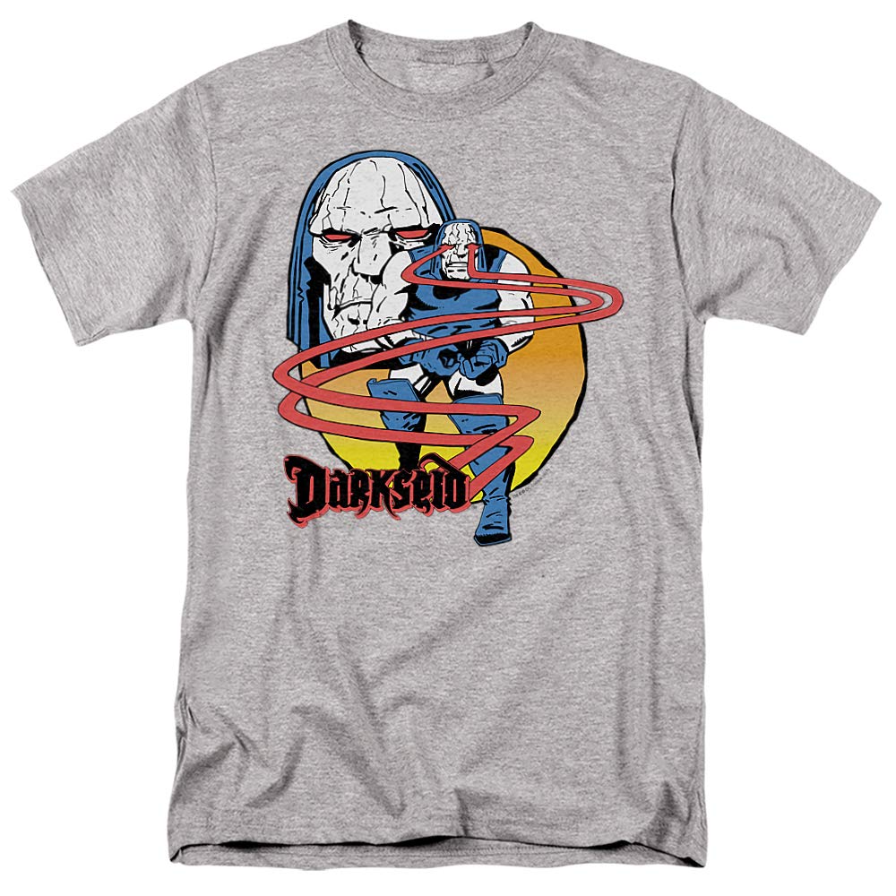Justice League Darkseid Not Amused Graphic T-Shirt - Unisex Adult Tee for Men & Women | Superhero Comic Book Fan Apparel for Casual Wear & Cosplay