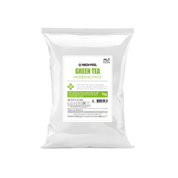 Medi Peel Green Tea Modeling Mask - Deep Cleansing & Pore Tightening Facial Treatment for Glowing Skin | Perfect for Spa Day & At-Home Skincare Routine