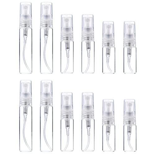 A K Homes - 18Pcs Perfume Travel Bottles Set, Refillable Spray Bottles for Perfume & Cosmetics | Portable Leak-Proof Mini Containers for Travel, Gym, Office & Daily Use