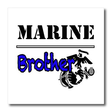 3D Rose Marine Brother Iron-On Heat Transfer for White Fabric - 8