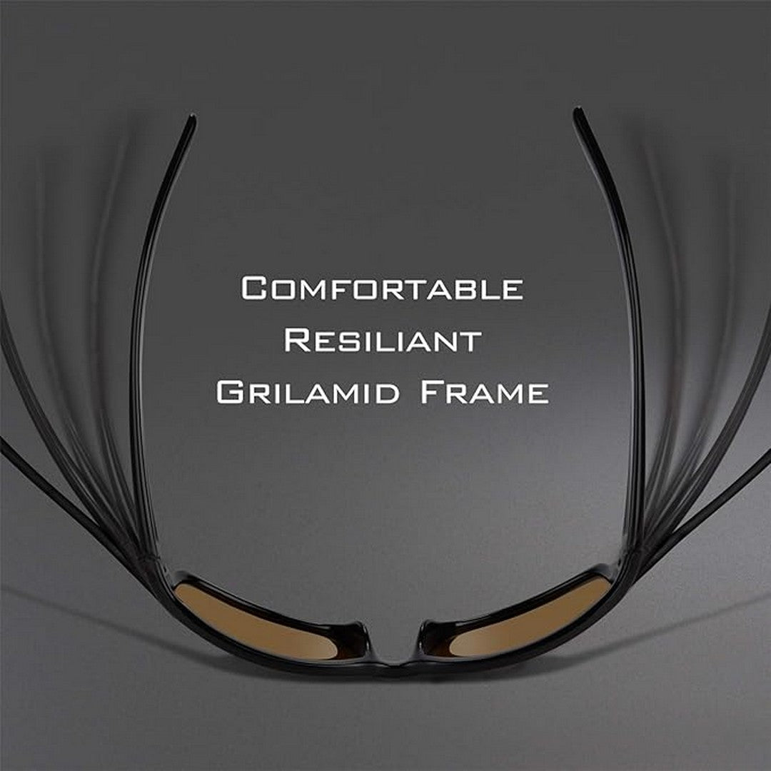 Mirrored Polarized Sports Sunglasses for Men & Women - UV Protection, Lightweight & Anti-Glare - Perfect for Cricket, Cycling, Driving, Running & Outdoor Activities