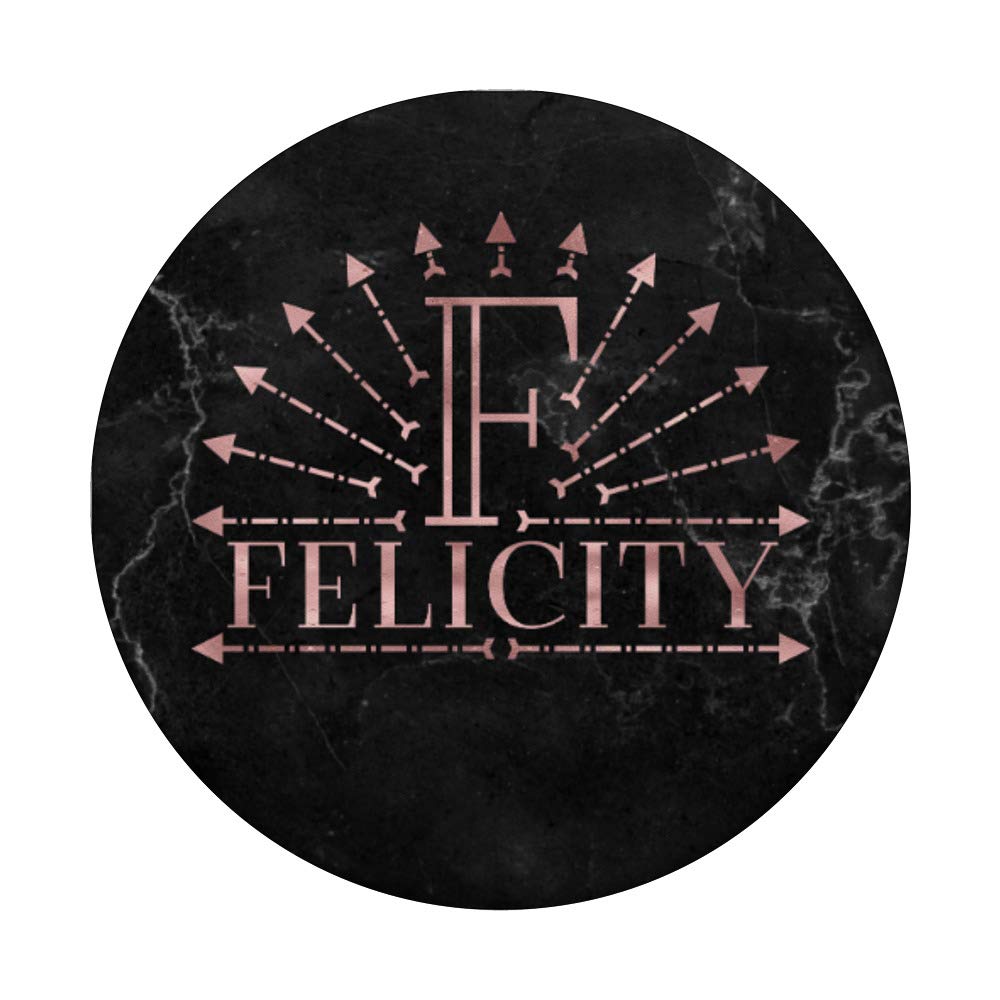 Letter F Felicity Rose Pink Boho Arrows Monogram Necklace - Perfect for Boho Fashion, Personalized Gifts & Everyday Layering Jewelry