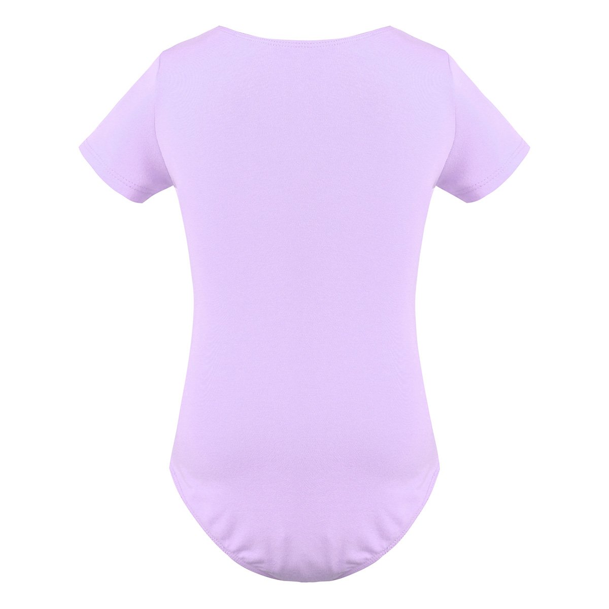 Girls Ballet Leotard with Chiffon Tutu Skirt - Classic Dancewear for Kids, Short Sleeve Athletic Leotard - Perfect for Ballet Class, Recitals & Dance Performances
