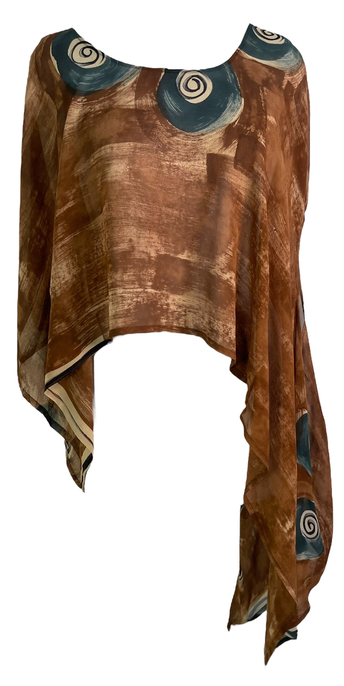 PRG6353 Women's Sheer Avatar Pure Silk Vest - Lightweight & Versatile for Layering, Evening Wear & Special Occasions