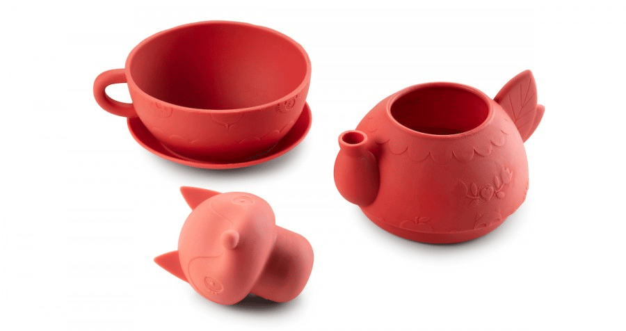 Lilliputiens Alice the Fox Bath Teapot - Adorable Animal Shaped Baby Bath Toy for Sensory Play & Water Fun | Perfect Gift for Toddlers 1-3 Years Old