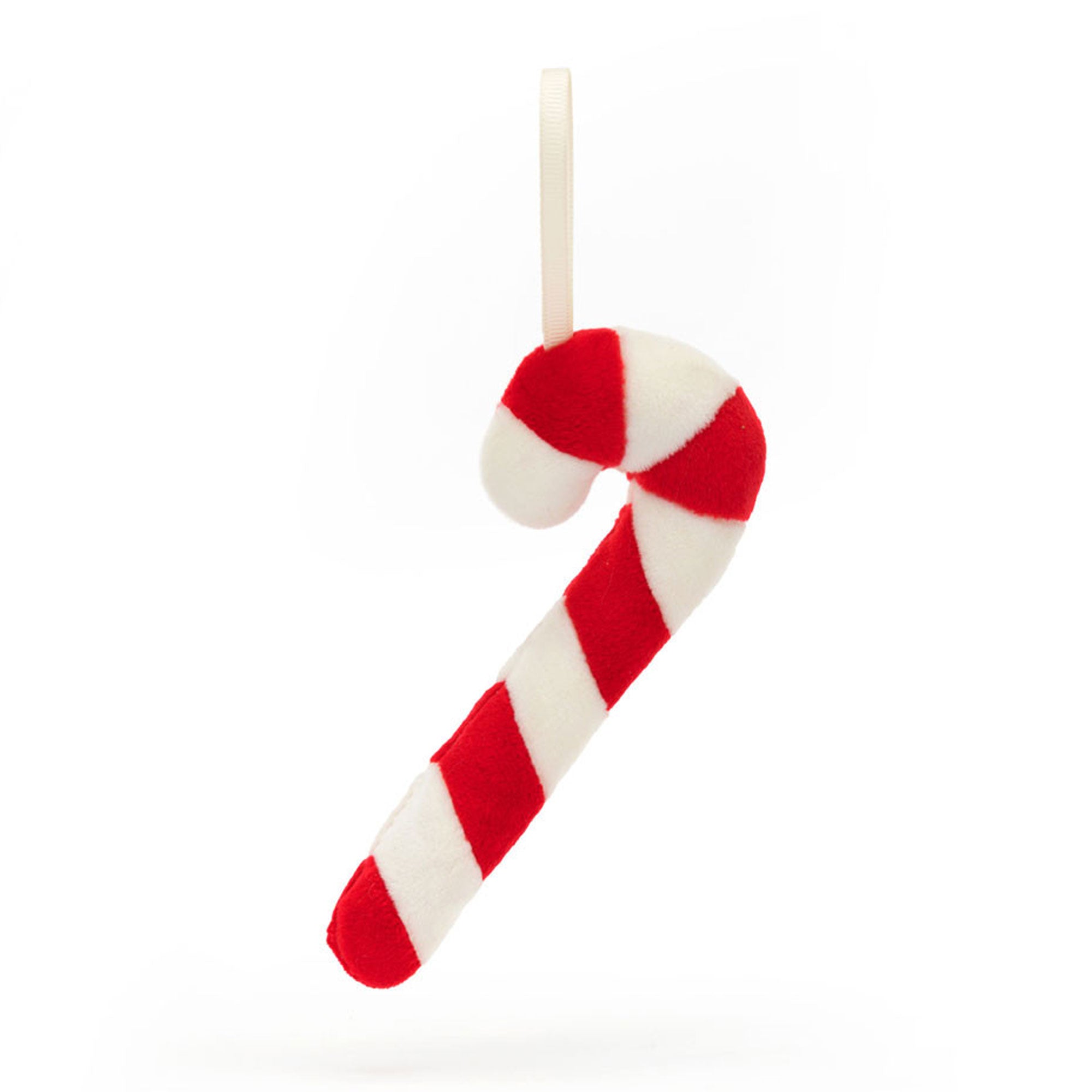 Festive Folly Candy Cane Hanging Decorations for Christmas Tree - Holiday Party Decor, Home & Office Seasonal Ornaments