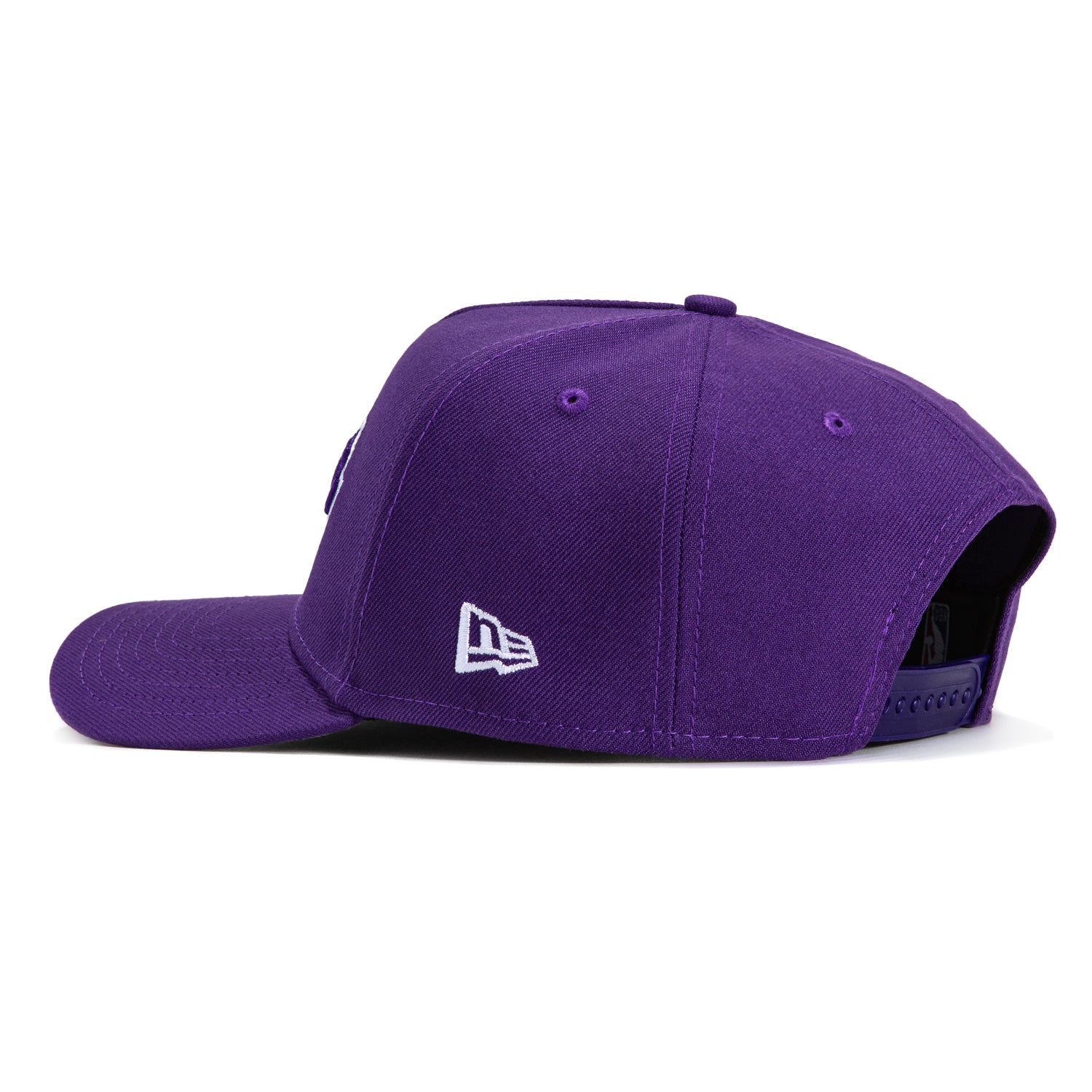 New Era 9Forty A-Frame Los Angeles Lakers Snapback Adjustable Hat - Purple | NBA Basketball Fan Gear for Men & Women | Game Day, Streetwear & Casual Outfits
