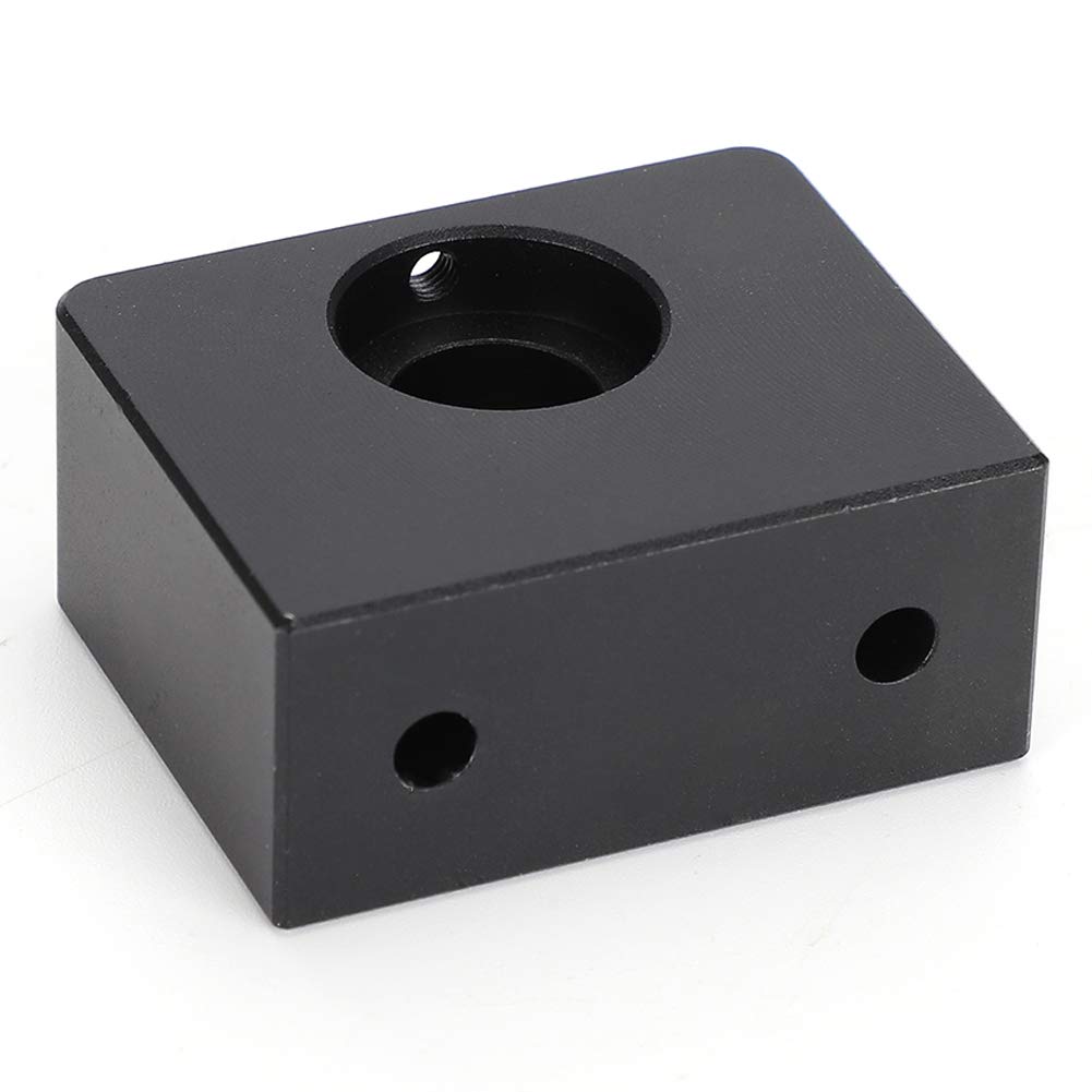 Durable CR-10 Bearing Housing - Metal Z Axis Screw Nut Bearing for Creality 3D Printer Parts (Black) | Perfect for Ender 3, CR-10 Series Printers - Improves Stability & Precision in 3D Printing Projects