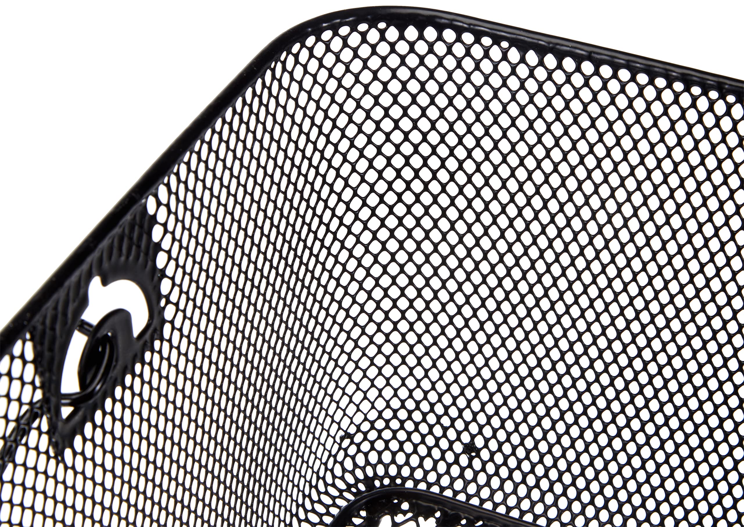 Profex Shopping Basket - Foldable Grocery Basket with Handle, Black - Perfect for Grocery Shopping, Picnics, and Home Storage