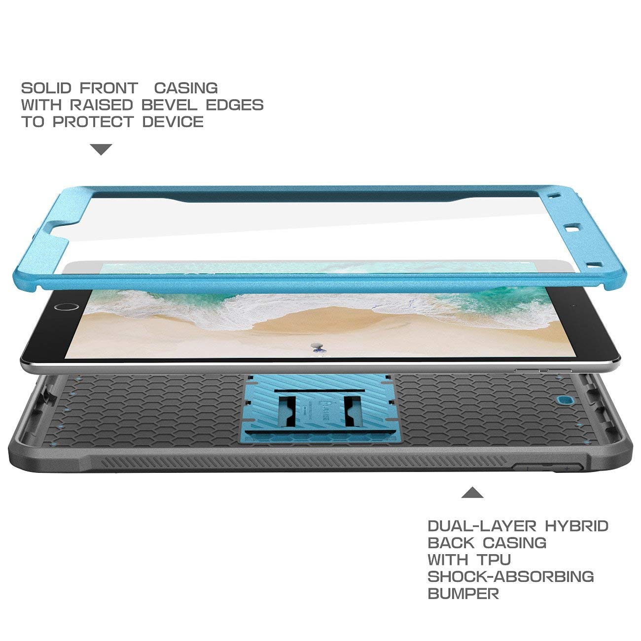 SUPCASE Unicorn Beetle PRO Heavy Duty Rugged Case for iPad Air 3 (2019) & iPad Pro 10.5