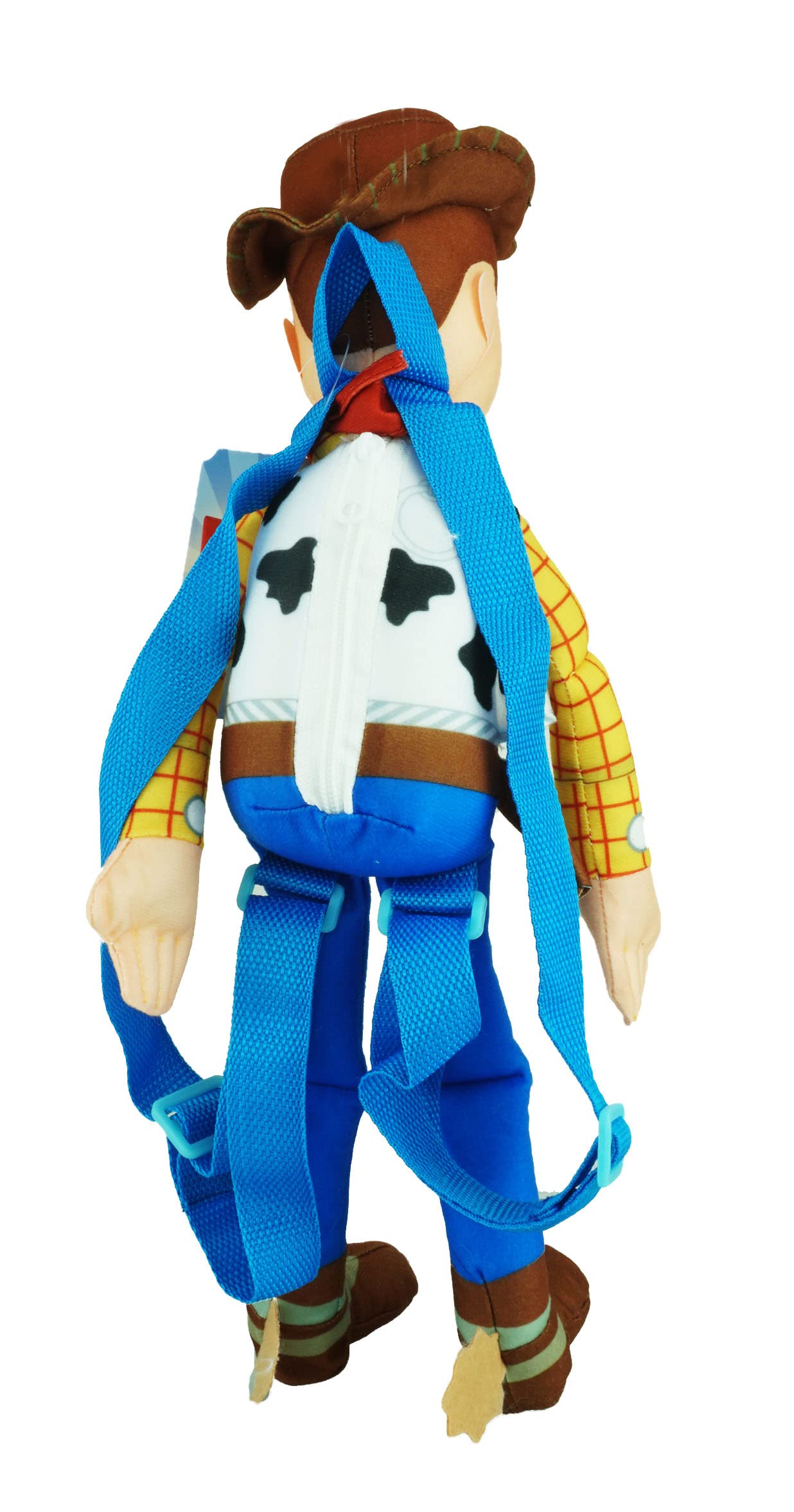 Disney Pixar Woody 16 Inch Plush Backpack - Official Toy Story Character Backpack for Kids, School, Travel & Cosplay