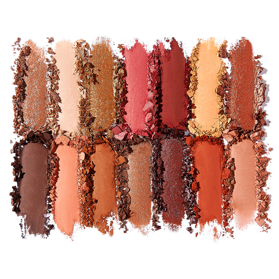 Cor De Rosa Eyeshadow Palette - 12 Highly Pigmented Matte & Shimmer Eyeshadows for Stunning Eye Makeup | Perfect for Day & Night Looks, Bridal & Party Makeup