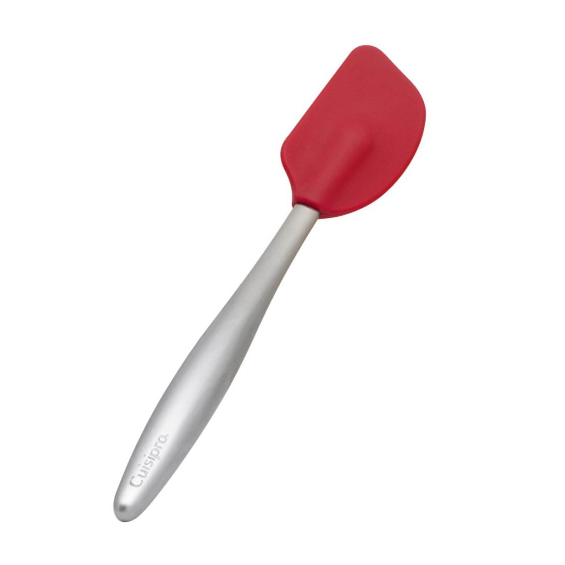 Cuisipro Piccolo Spatula 8/20cm Heat-Resistant Silicone Kitchen Tool - Red - Perfect for Baking, Cooking, and Mixing Ingredients