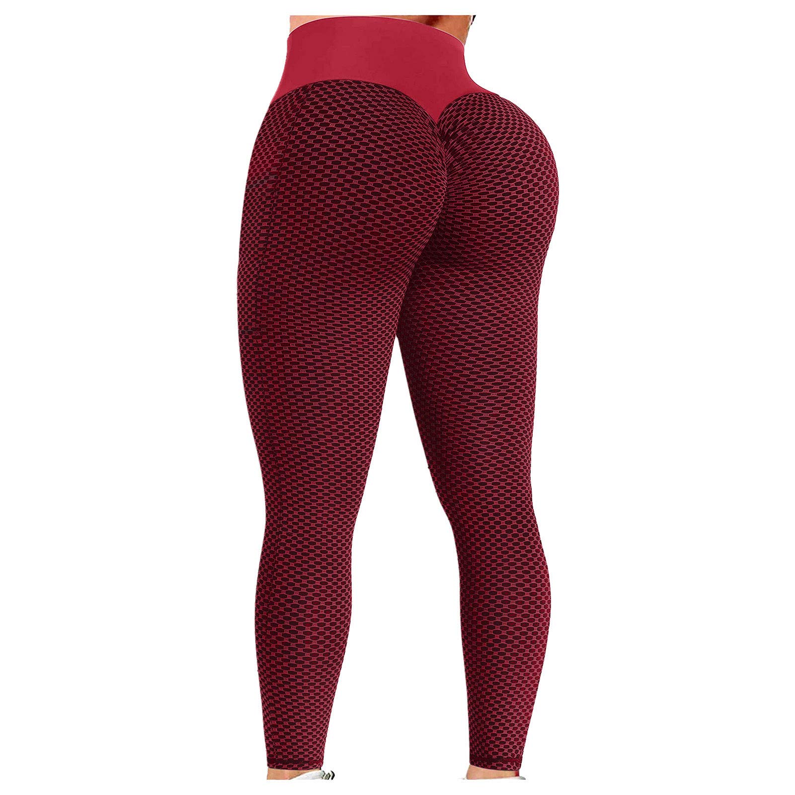 iOPQO Women's High Waist Yoga Leggings - Athletic Workout Running Fitness Pants - Breathable & Stretchy for Gym, Pilates, Jogging & Daily Wear