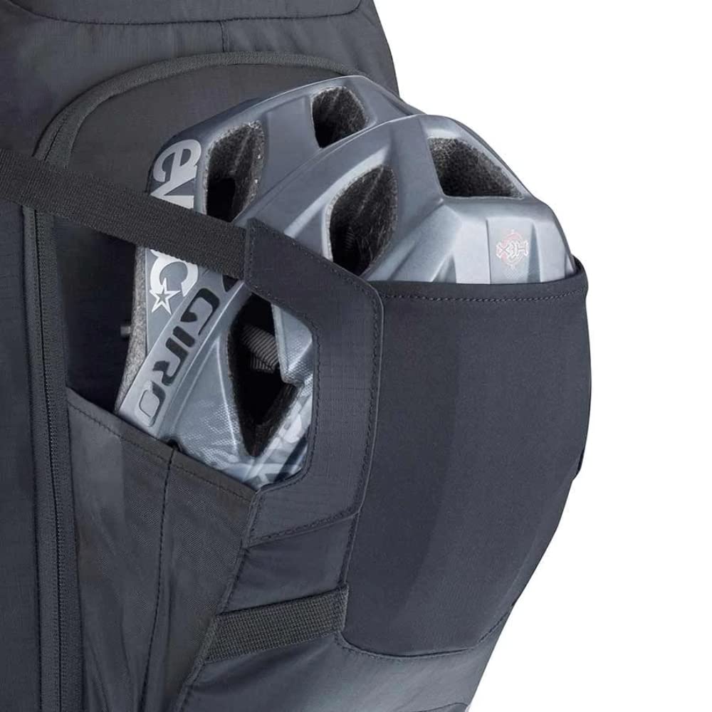 EVOC Small 14L Black Backpack - Lightweight Hiking & Travel Daypack for Outdoor Adventures, Commuting & Daily Use