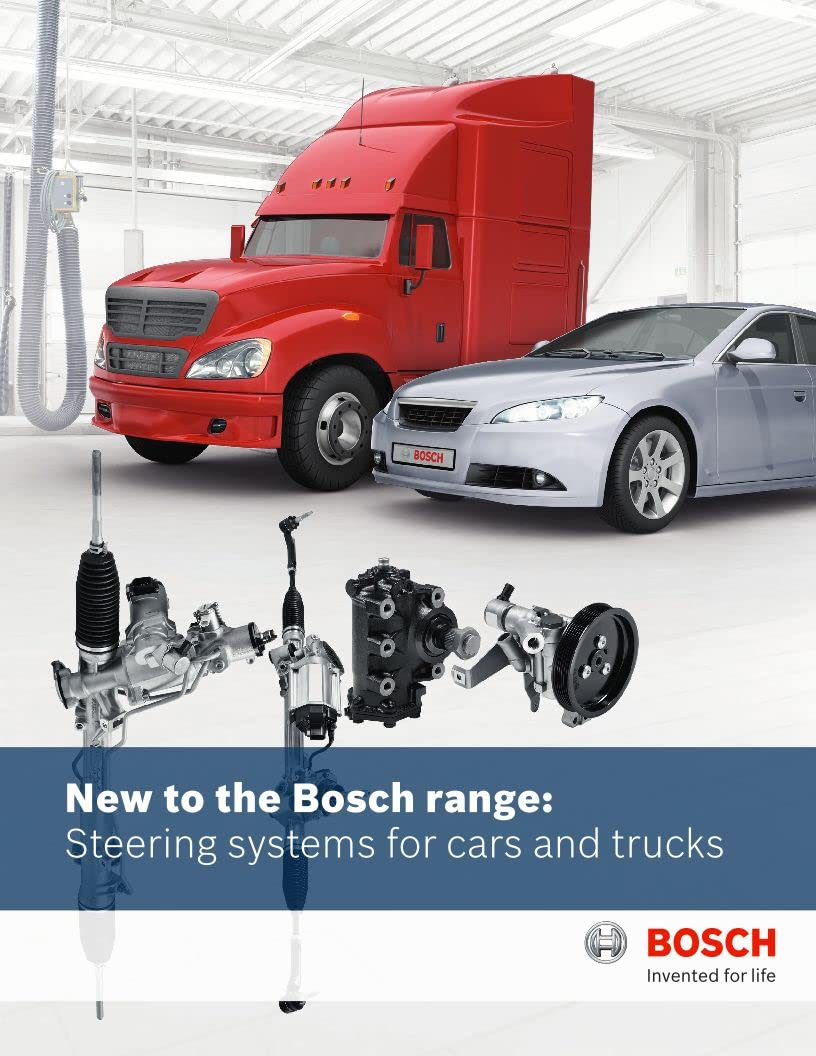 Bosch KS01000664 Power Steering Pump - High Performance Mechanical Steering Pump for Smooth & Reliable Vehicle Control - Perfect for Car, Truck & SUV Repairs