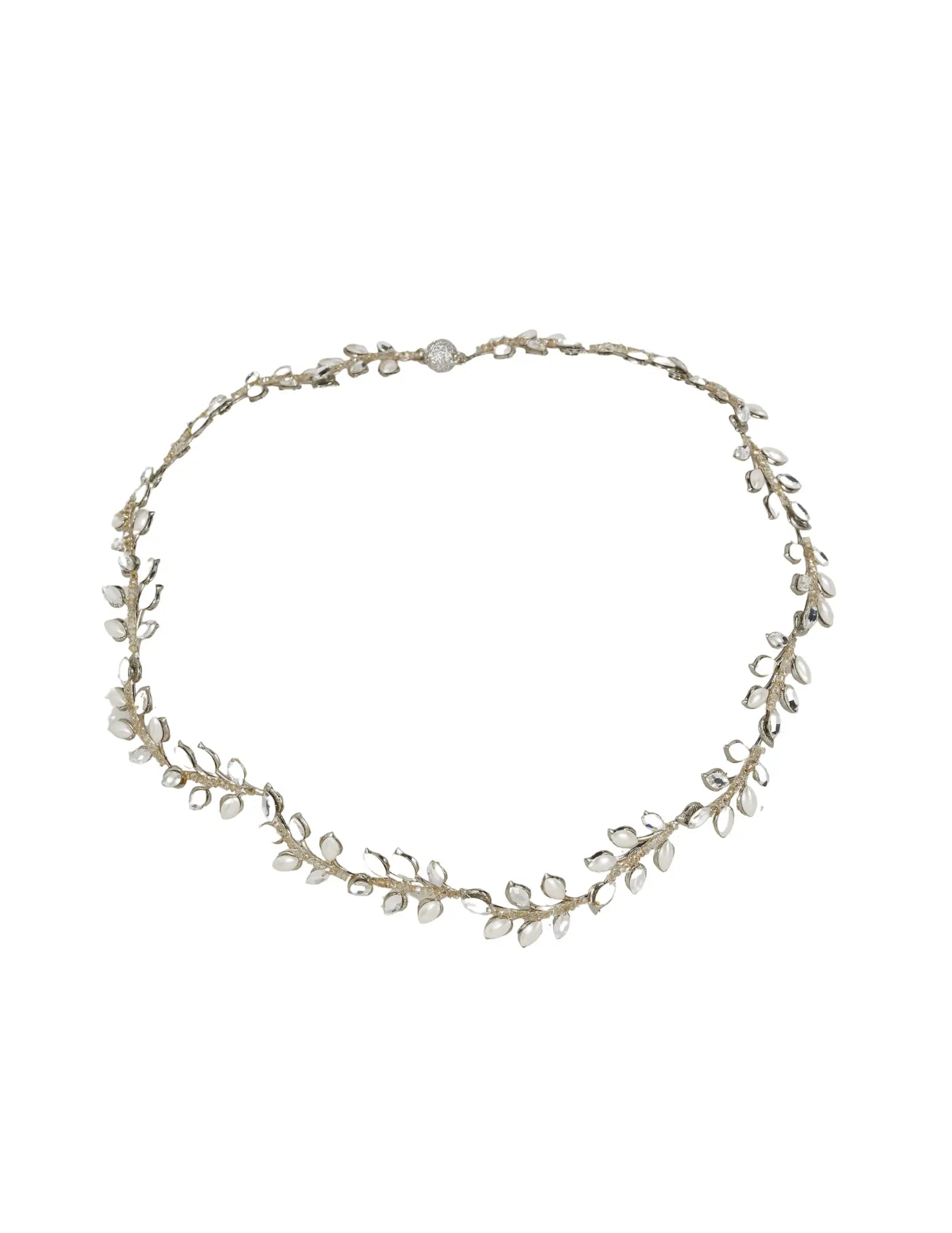 Angelica Halo Headband - Elegant Floral Hair Accessory for Women & Girls | Perfect for Weddings, Parties & Everyday Wear