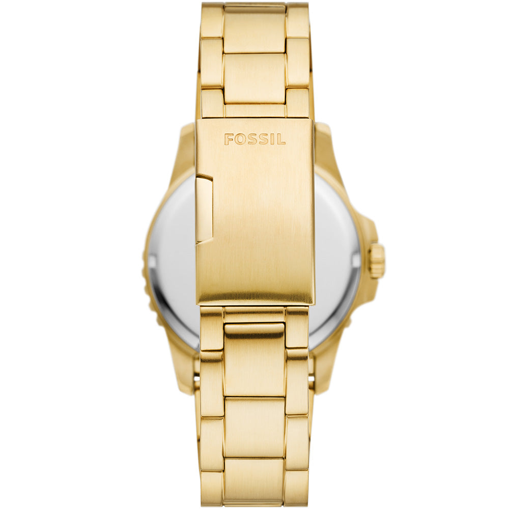 Fossil Blue FS6035 Men's Stainless Steel Watch - Waterproof, Durable & Stylish for Everyday Wear, Business & Casual Outfits
