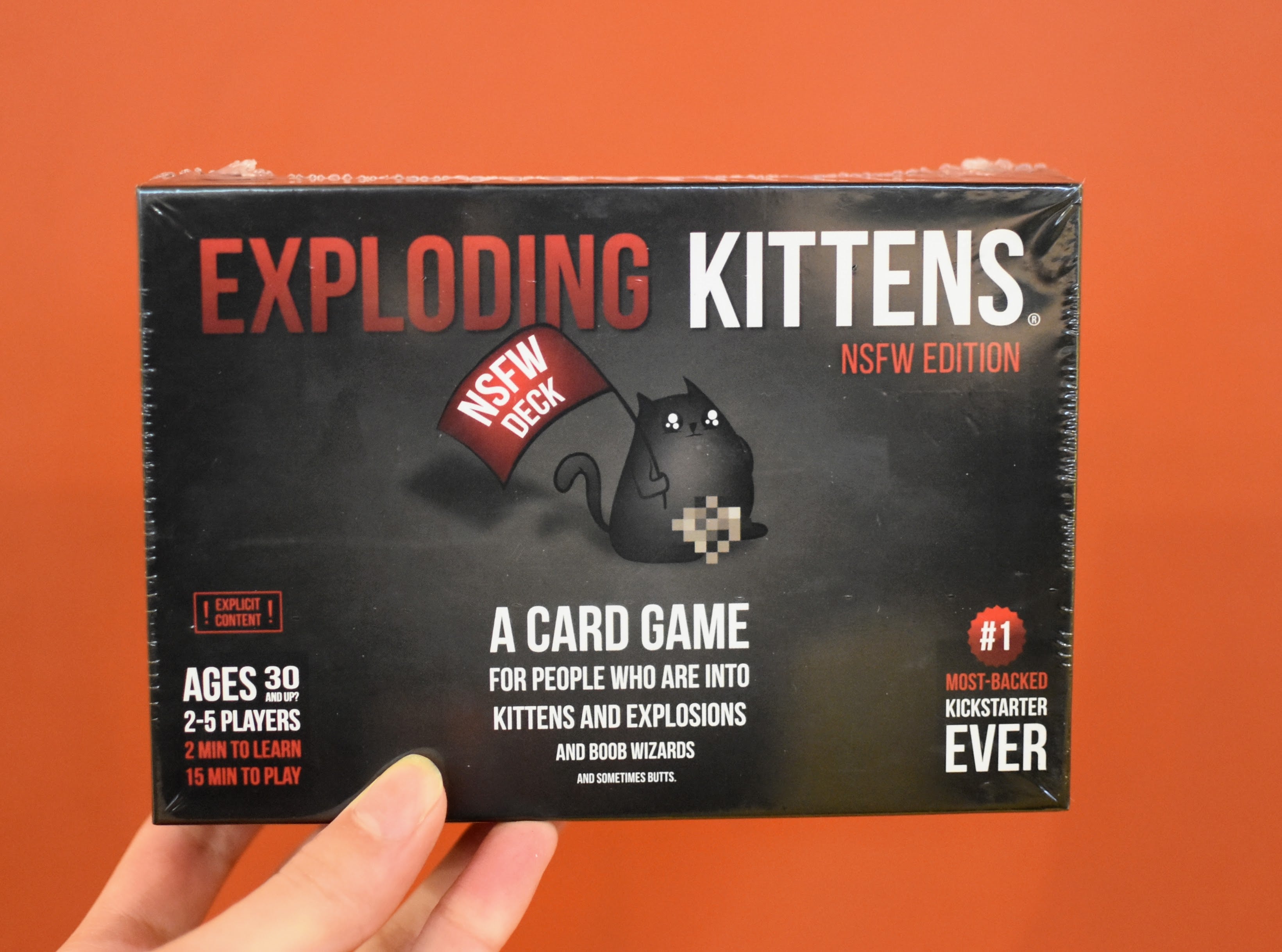 Exploding Kittens NSFW Edition - Adult Card Game for Parties & Game Nights | Hilarious & Strategic Fun for Adults