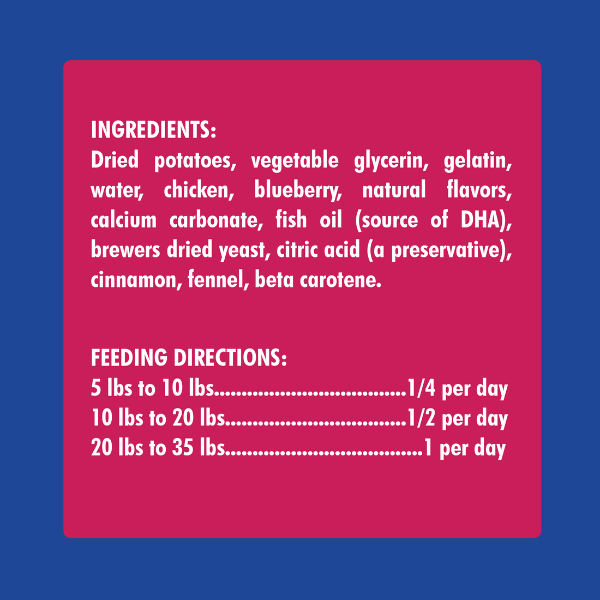 N Bone Grain Free Puppy Teething Rings - Blueberry & BBQ Flavor Dog Chew Toys for Small & Medium Breed Puppies - Soothing Sore Gums During Teething, Training Reward, Dental Health Chews