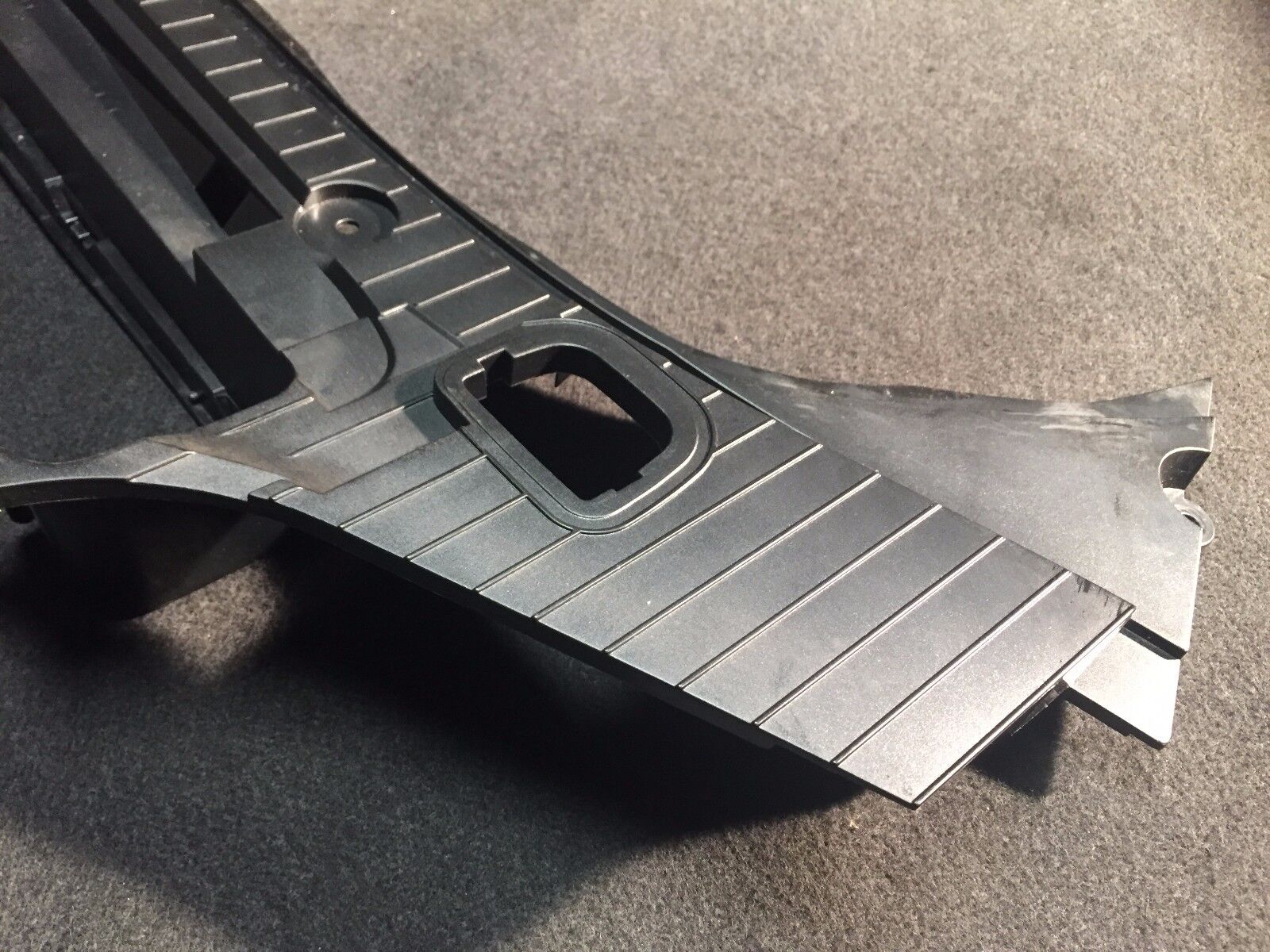 2002-2005 BMW E65 Right Rear Trunk Floor Cover Panel Trim OEM Replacement - Perfect for Car Interior Repair & Restoration
