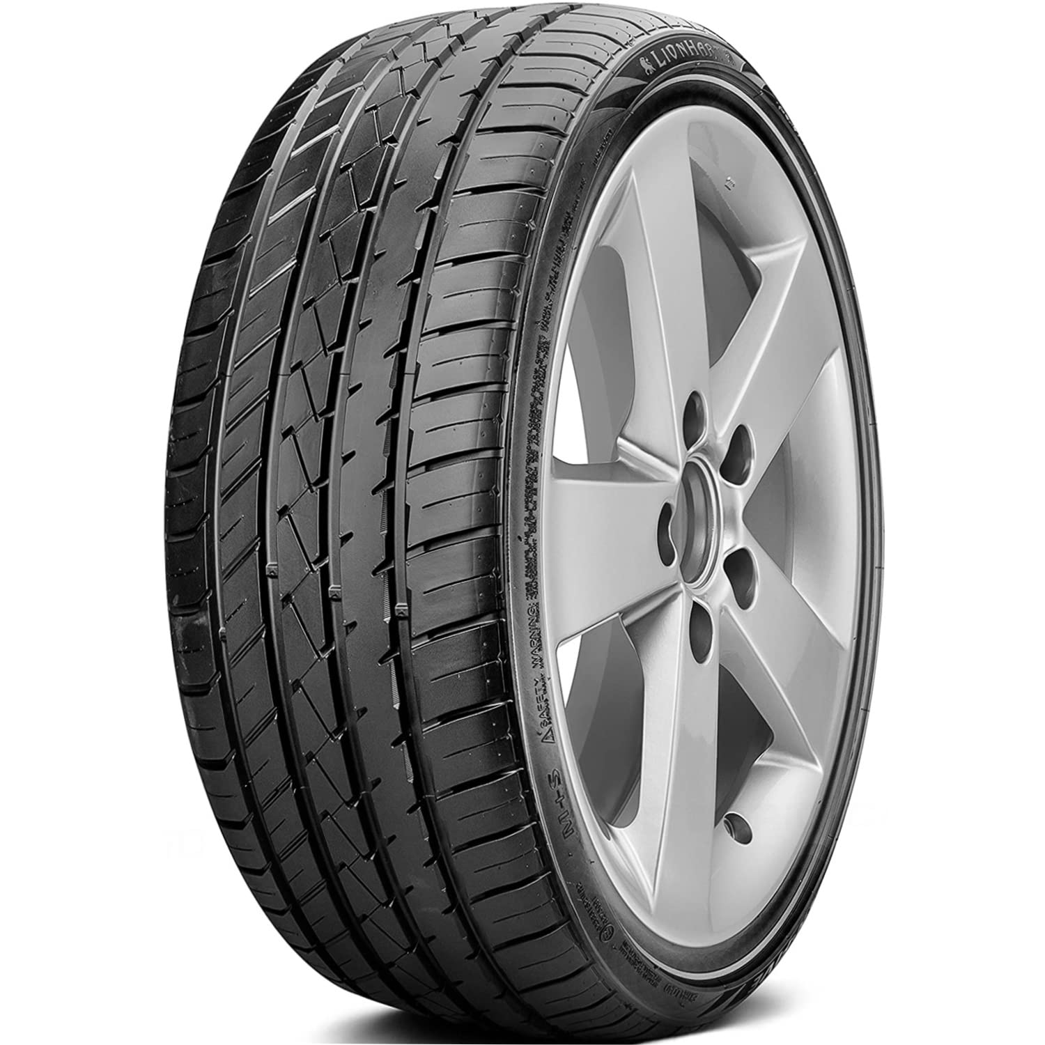 Lionhart LH-FIVE Performance Radial Tire 255/40R19 100W - High Speed All-Season Car Tires for Sedans & Sports Cars | Durable Traction for Wet & Dry Roads