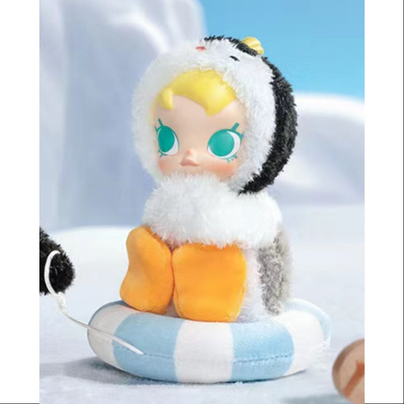 Baby MOLLY Pingu Happy Fishing Series Vinyl Plush Pendant - Cute Little Fishing Boat Toy for Kids | Perfect for Playtime, Nursery Decor & Gift Giving