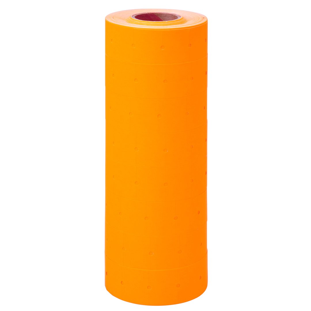 Bright Orange Removable Labels for Towa GL/SpeedyMark4 - 16 Pack (Free Ink) for Price Tagging