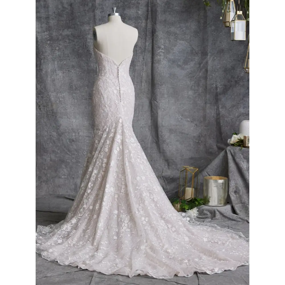 Grace by Maggie Sottero Elegant Lace Wedding Dress - Perfect for Bridal Ceremonies, Vow Renewals & Formal Events