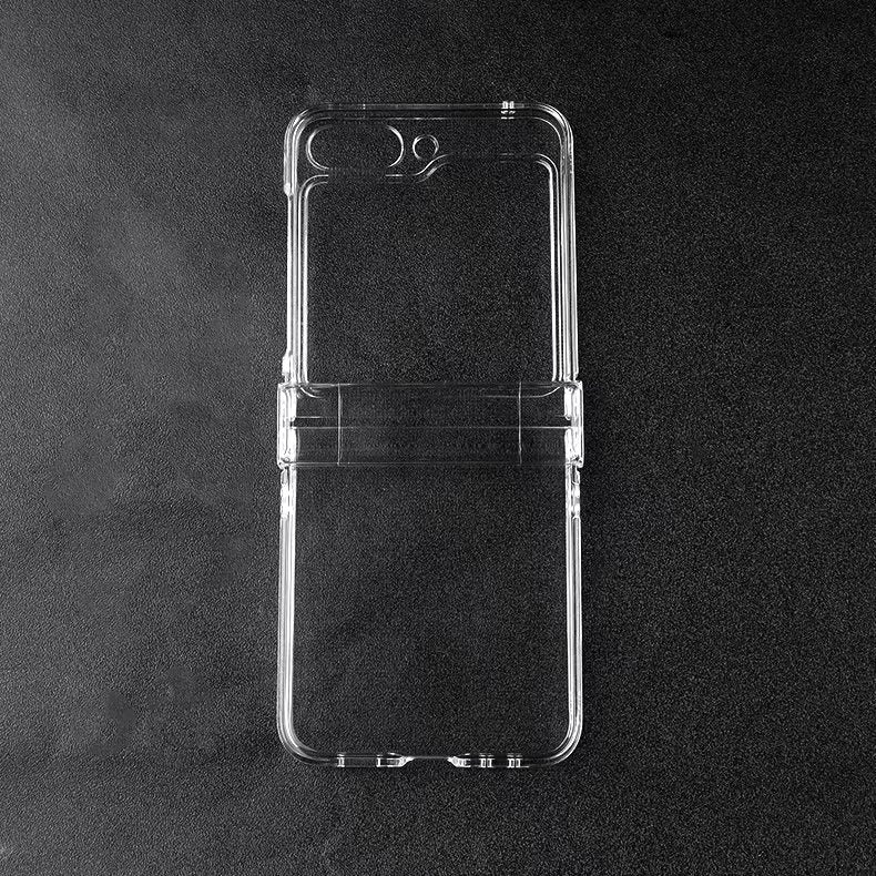 Samsung Galaxy Z Flip 6 Clear Transparent Protective Case - Slim Scratch-Resistant Cover for Everyday Use & Travel