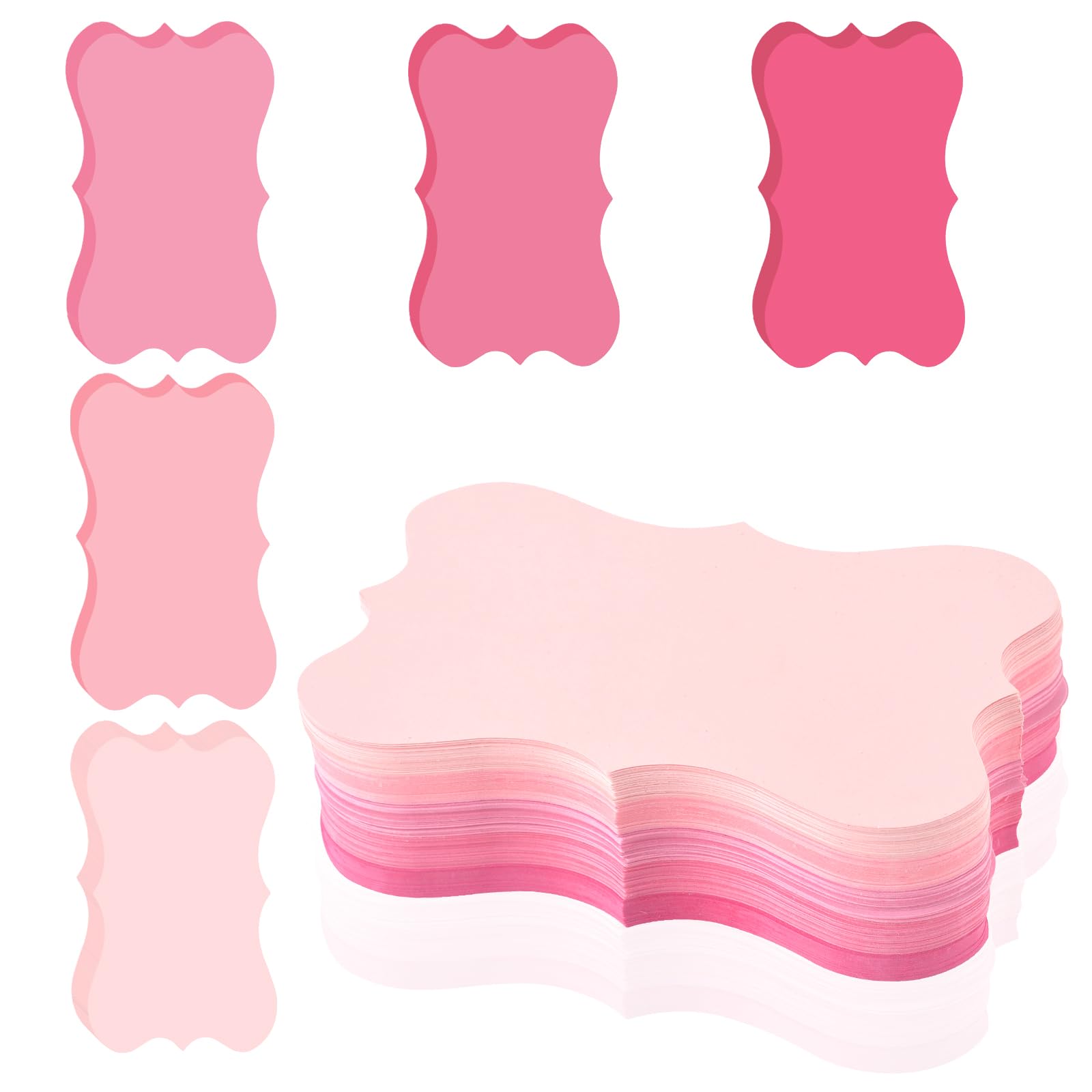 150 Pack Pink Index Cards 3x5 - Colored Blank Lavender Cardstock for School, Office, Studying, Nursing Students - Perfect for Wedding Invitations, Thank You Notes & Tropical Themed Events
