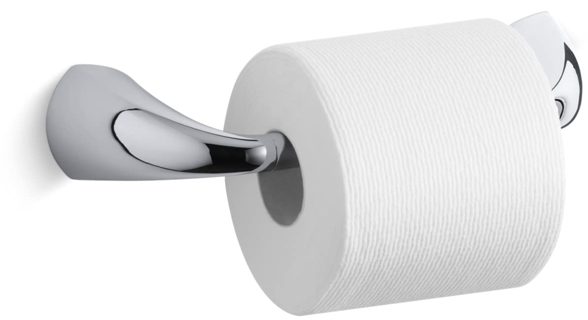 ALTEO® Modern Toilet Paper Holder - Wall Mounted Bathroom Tissue Roll Dispenser for Home, Office, and RV Use