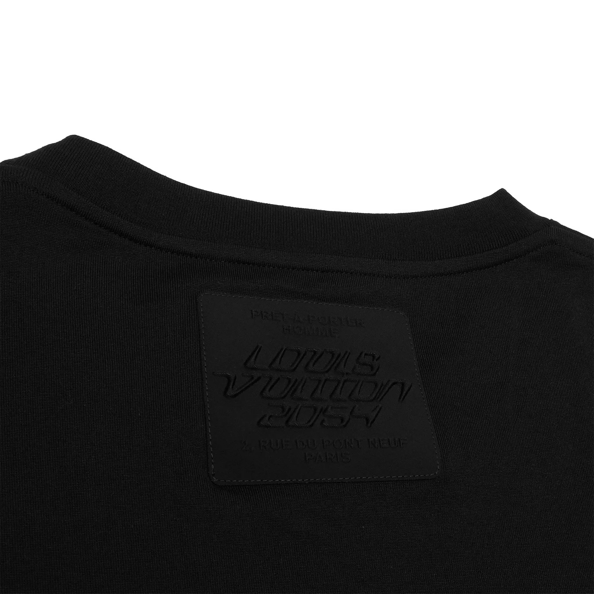 Louis Vuitton 2054 Planes Black T-Shirt for Men - Stylish Graphic Tee for Casual Wear & Street Fashion