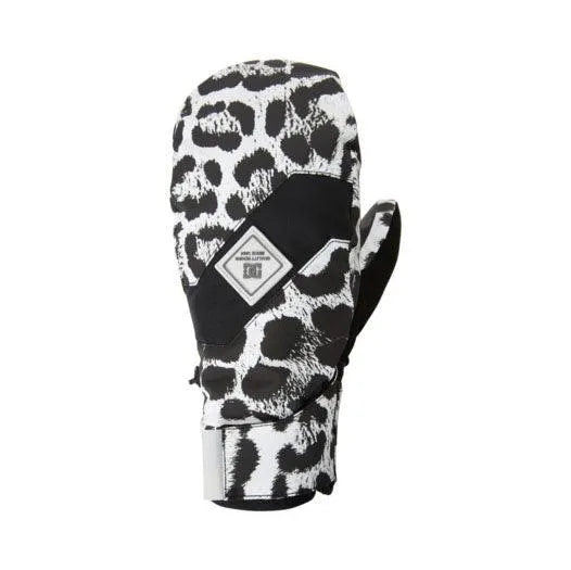 DC Snow Franchise Mittens - Animal Print Winter Gloves for Men & Women - Warm & Waterproof Snow Gloves for Skiing, Snowboarding & Outdoor Activities