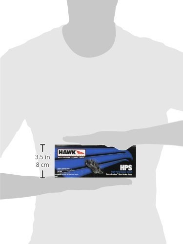 HB540F.490 HPS Performance Street Brake Pads - High Performance Braking for Cars & Trucks | Perfect for Daily Commuting & Aggressive Street Driving