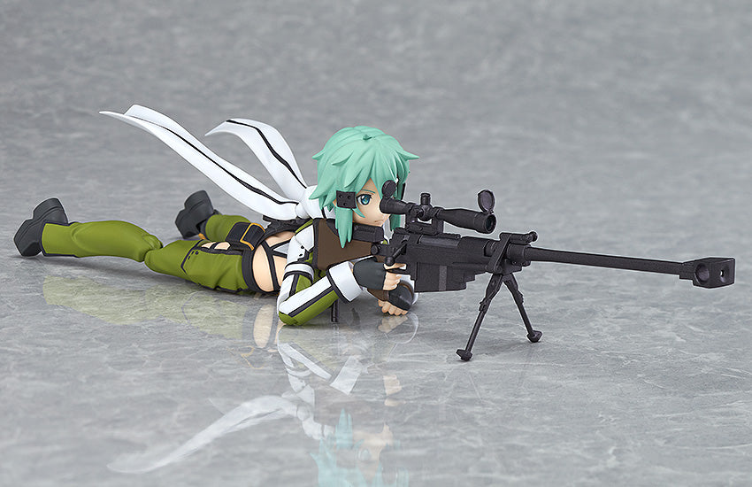 Figma #241 Sinon Sword Art Online II Action Figure - Anime Collectible for Fans, Gift for Gamers & Otaku - Perfect for Display, Cosplay, and Anime Conventions