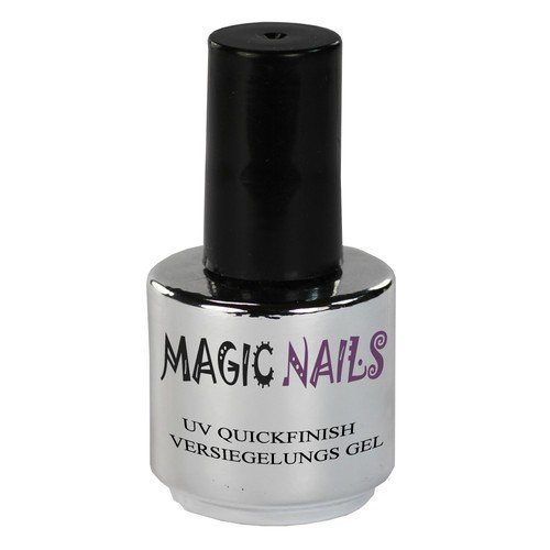 Magic Nails UV Quick Finish High Gloss Nail Polish - 15ml Bottle for Long-Lasting Shine - Perfect for Gel Manicures, Nail Art & Salon Use