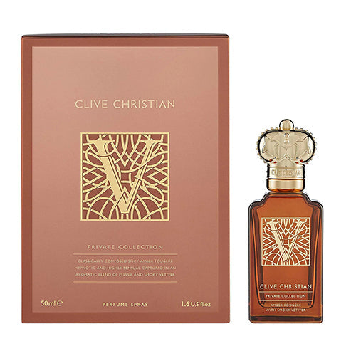 Clive Christian V Amber Fougere 50ml EDP for Men & Women - Luxury Unisex Fragrance for Date Night & Special Occasions