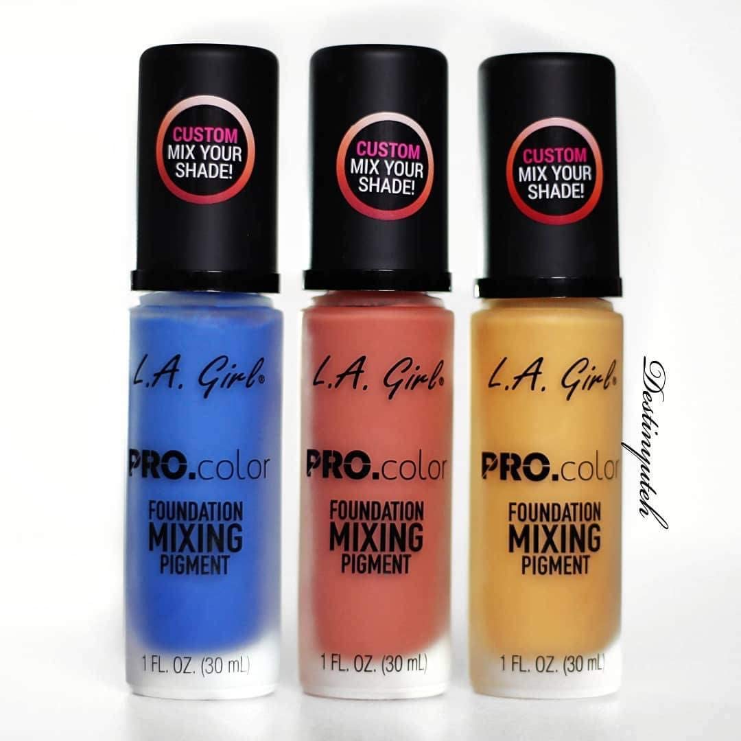 Pro Color Matte Foundation Mixing Pigment Orange - Oil-Free Long Lasting Makeup for Flawless Skin | Perfect for Professional Makeup Artists & DIY Beauty Enthusiasts | Use for Contouring, Highlighting & Custom Foundation Shades