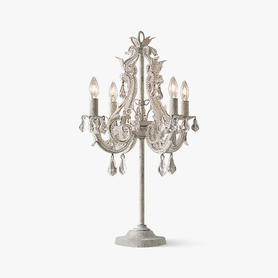 Elegant Candle Holder Table Lamp for Home Decor - Perfect for Dining Room, Bedroom, and Living Room Ambiance