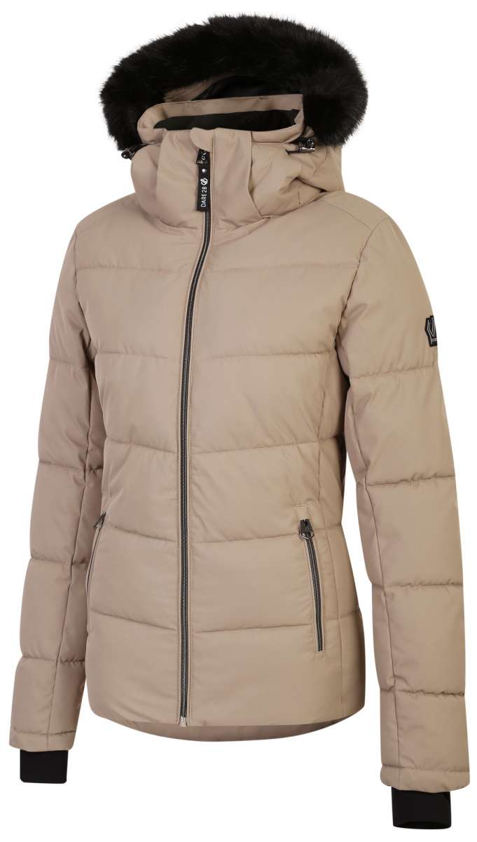 Dare2B Women's Glamorize IV Insulated Winter Jacket 2024 - Waterproof, Warm & Stylish for Outdoor Activities, Skiing & Snowboarding