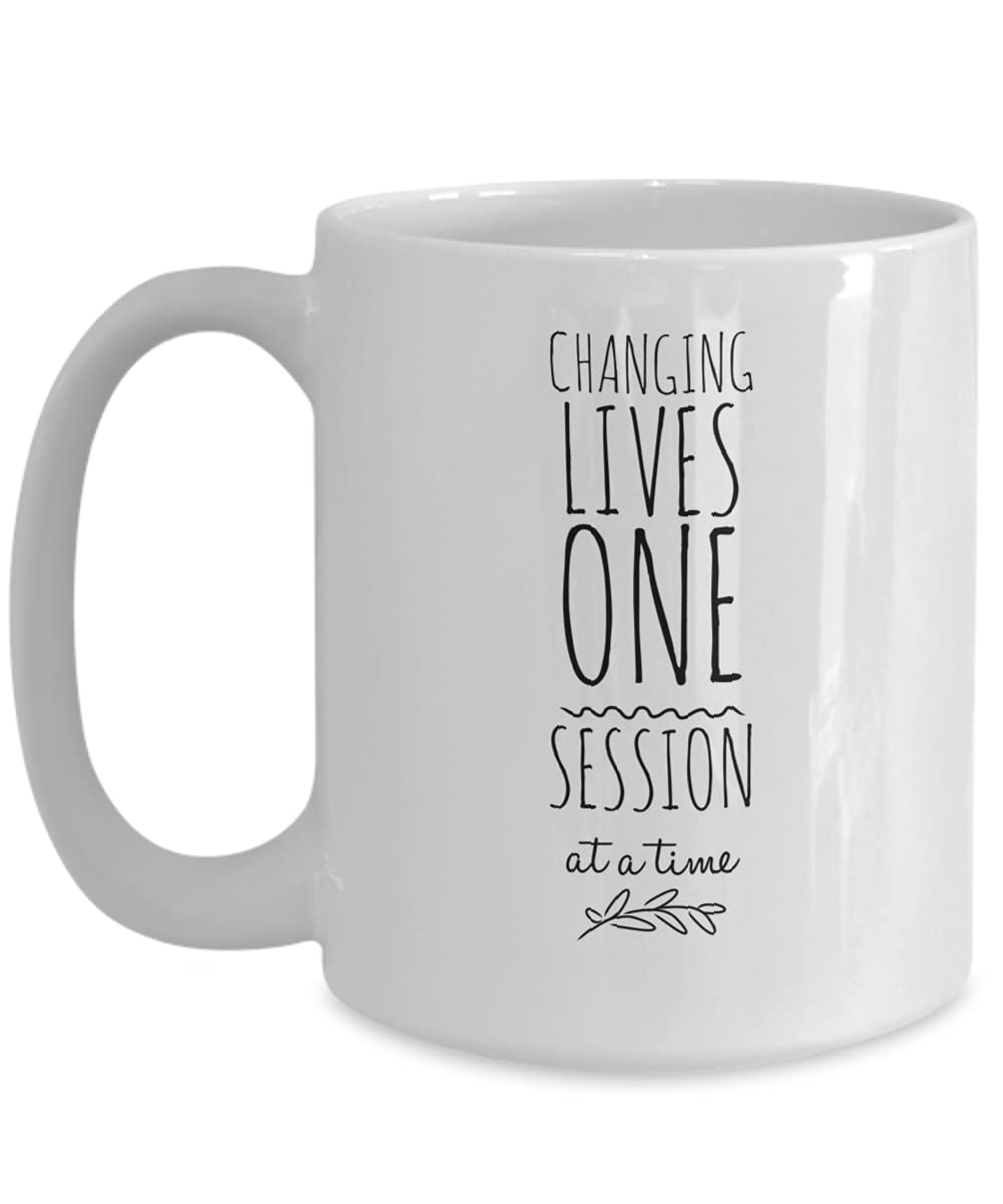 Therapist Coffee Mug - Best Counselor Gift Idea - Funny & Inspirational Therapist Gift - Perfect for Therapists, Counselors, Psychologists - Great for Office, Sessions & Daily Coffee Breaks